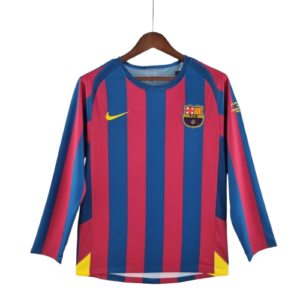 Camiseta Retro FC Barcelona 2005/06 Manga Larga