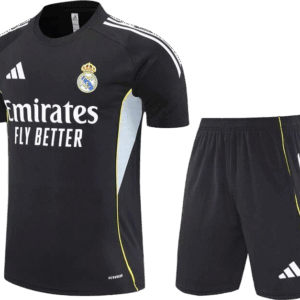 Conjuntos de Entrenamiento Real Madrid 2025/26 | Full Black