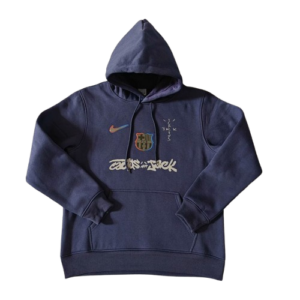 Hoodie FC Barcelona x Travis Scott | Azul Marino