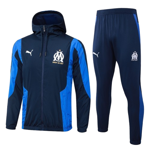 Chándal con Cortavientos Olympique Marsella | Marino Chándal con Cortavientos Olympique Marsella | Marino