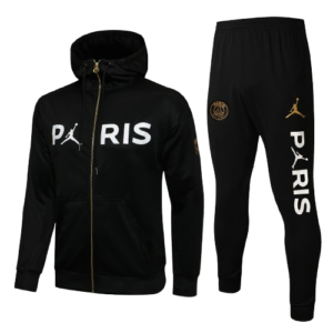 Chándal con Capucha x Paris Saint-Germain "PSG" | Negro & Blanco